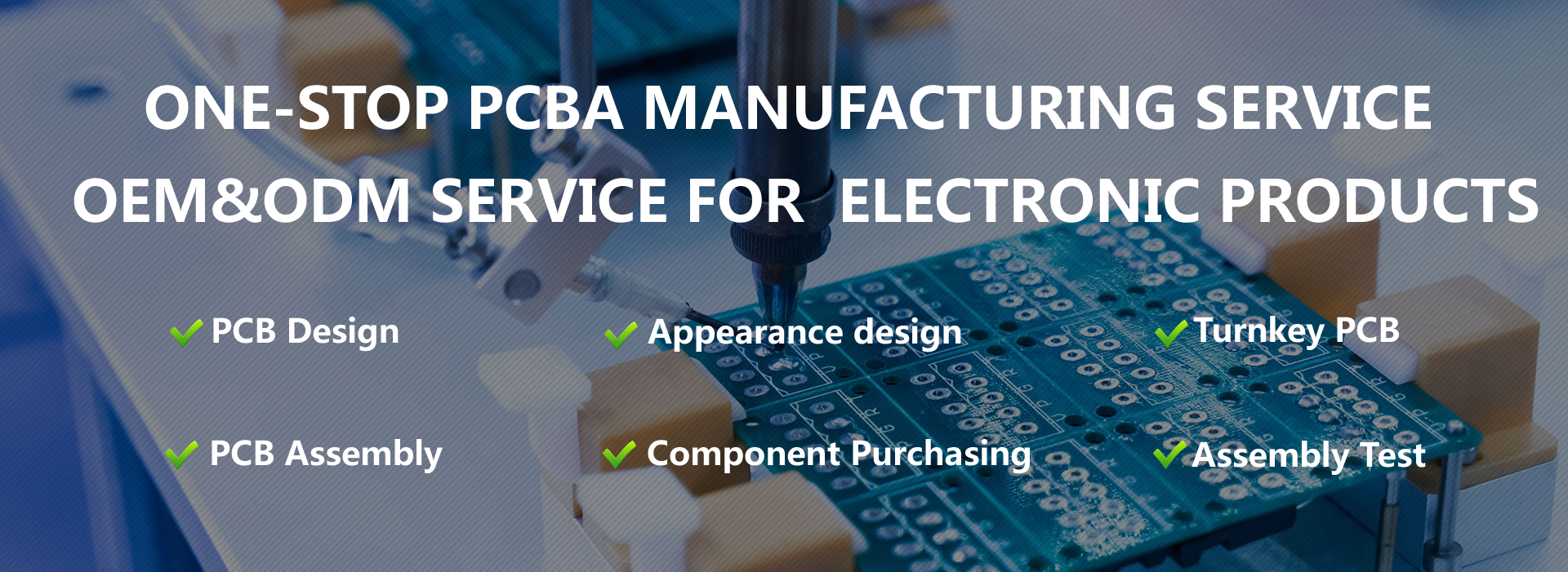 one-stop pcba manufacturing service